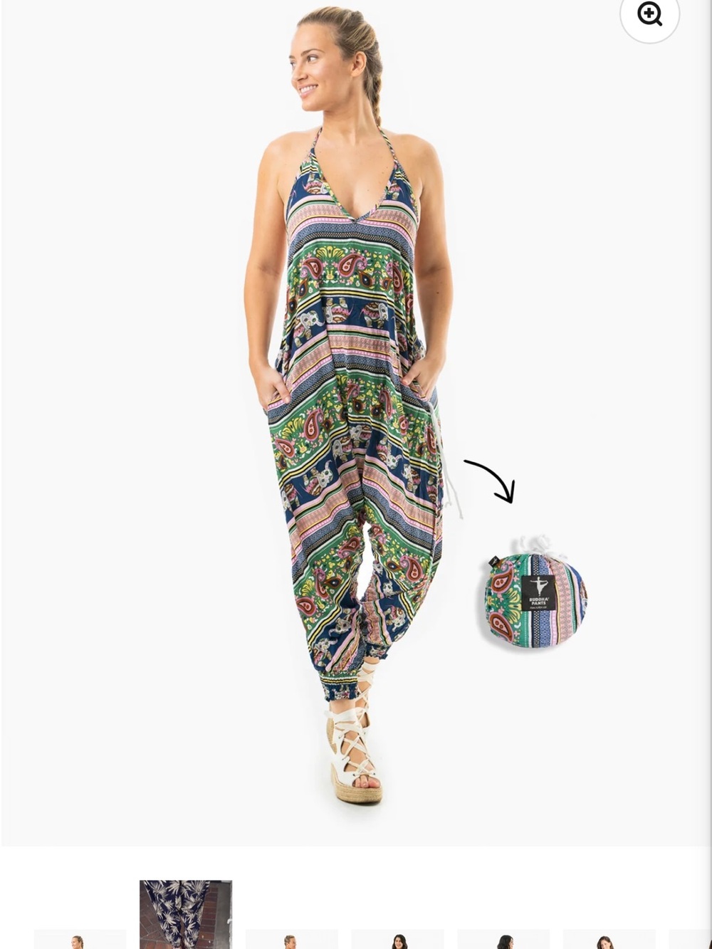 4 Buddha Pants SAVANNAH FLAIR HAREM JUMPSUITS